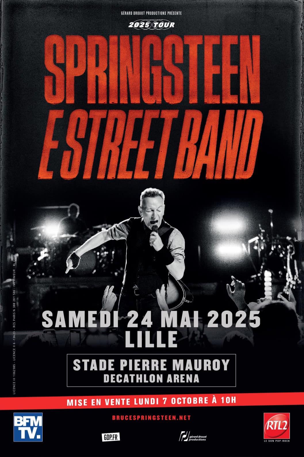 Bruce Springsteen live in Lille